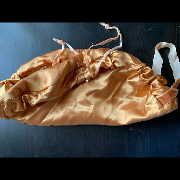 Gold Satin Bag - Picture 4 of 5
